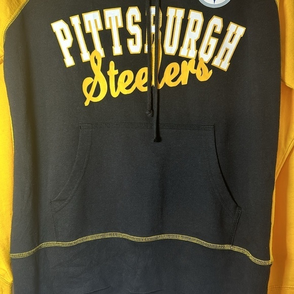 Pittsburgh Steelers NFL team apparel women’s size large hoodie sports core - Picture 4 of 10